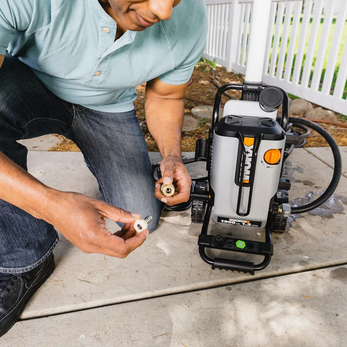 13 Amp 1900 PSI 1.2 GPM pressure washer 6
