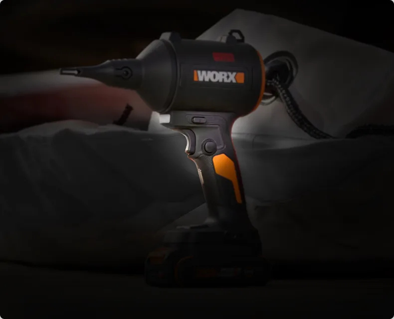 20V 39 CFM 470 MPH brushless dust blower / inflator feature 9
