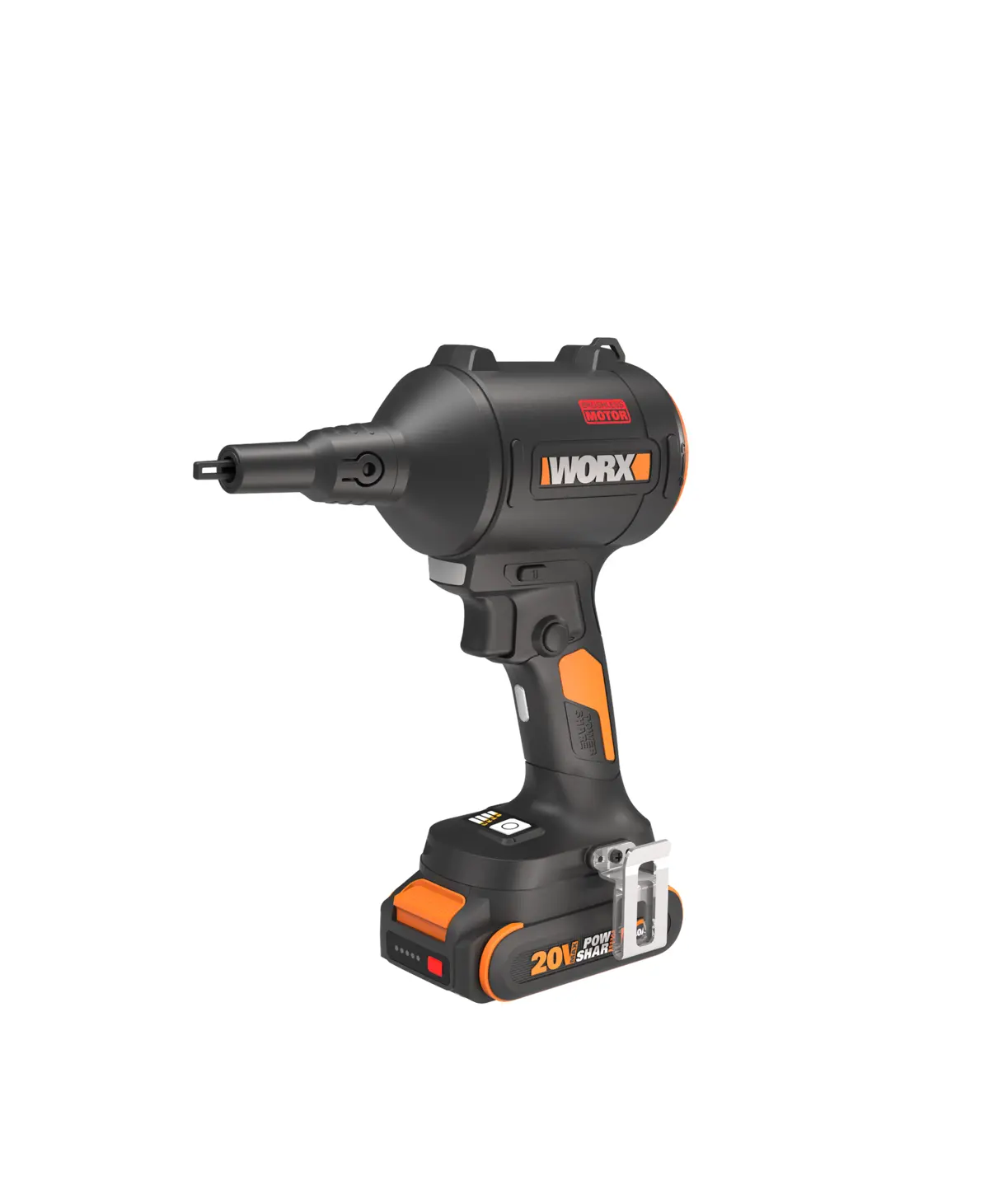 20V 39 CFM 470 MPH brushless dust blower / inflator 2