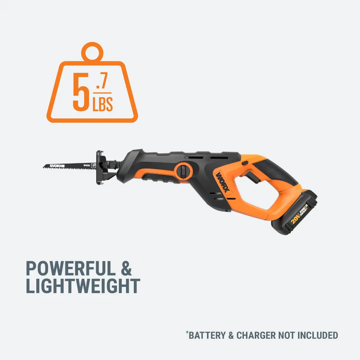 20V Power Share Reciprocating Saw - Tool Only (Discontinued) 8