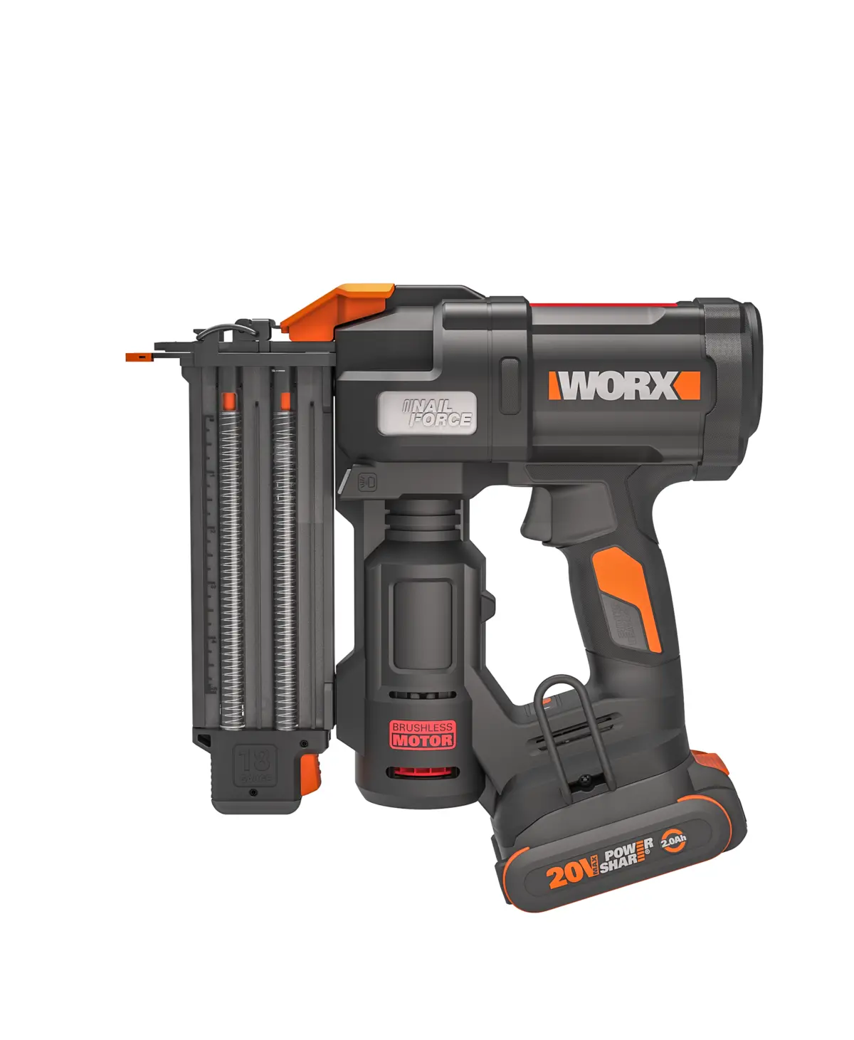 20V 18Ga brushless brad nail gun 3