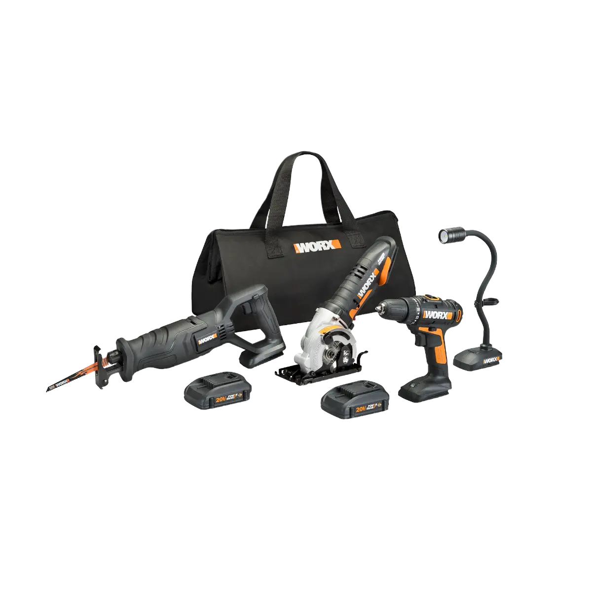 20V Power Share 4-Piece Combo Kit (Discontinued) 2