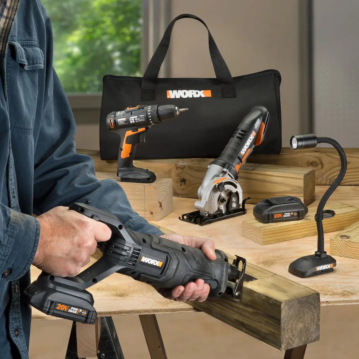 20V Power Share 4-Piece Combo Kit (Discontinued) 3