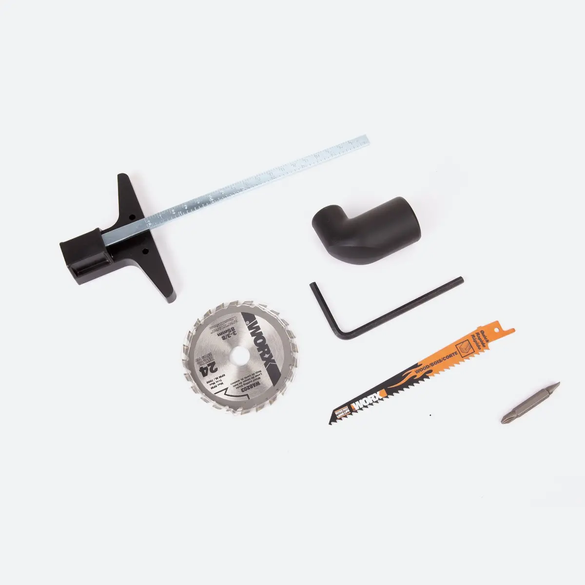 20V Power Share 4-Piece Kit Including Ai Drill, Worxsaw, Reciprocating Saw and Flex Light (Discontinued) 3