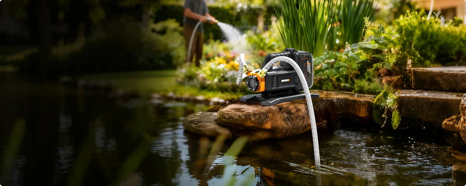 20V 5.75 GPM water transfer pump feature 1