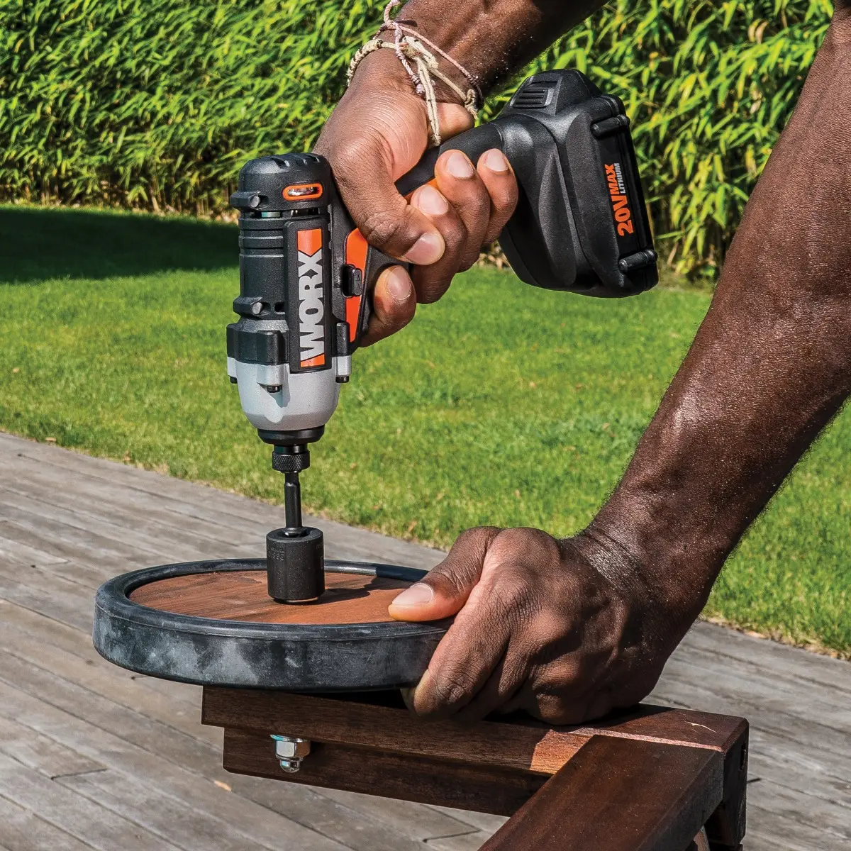 20V Power Share Ai Drill & 3-3/8" Worxsaw Combo Kit (Discontinued) 5
