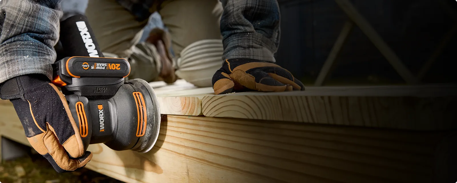 20V Brushless Cordless Rotary Sander - Tool Only feature 1
