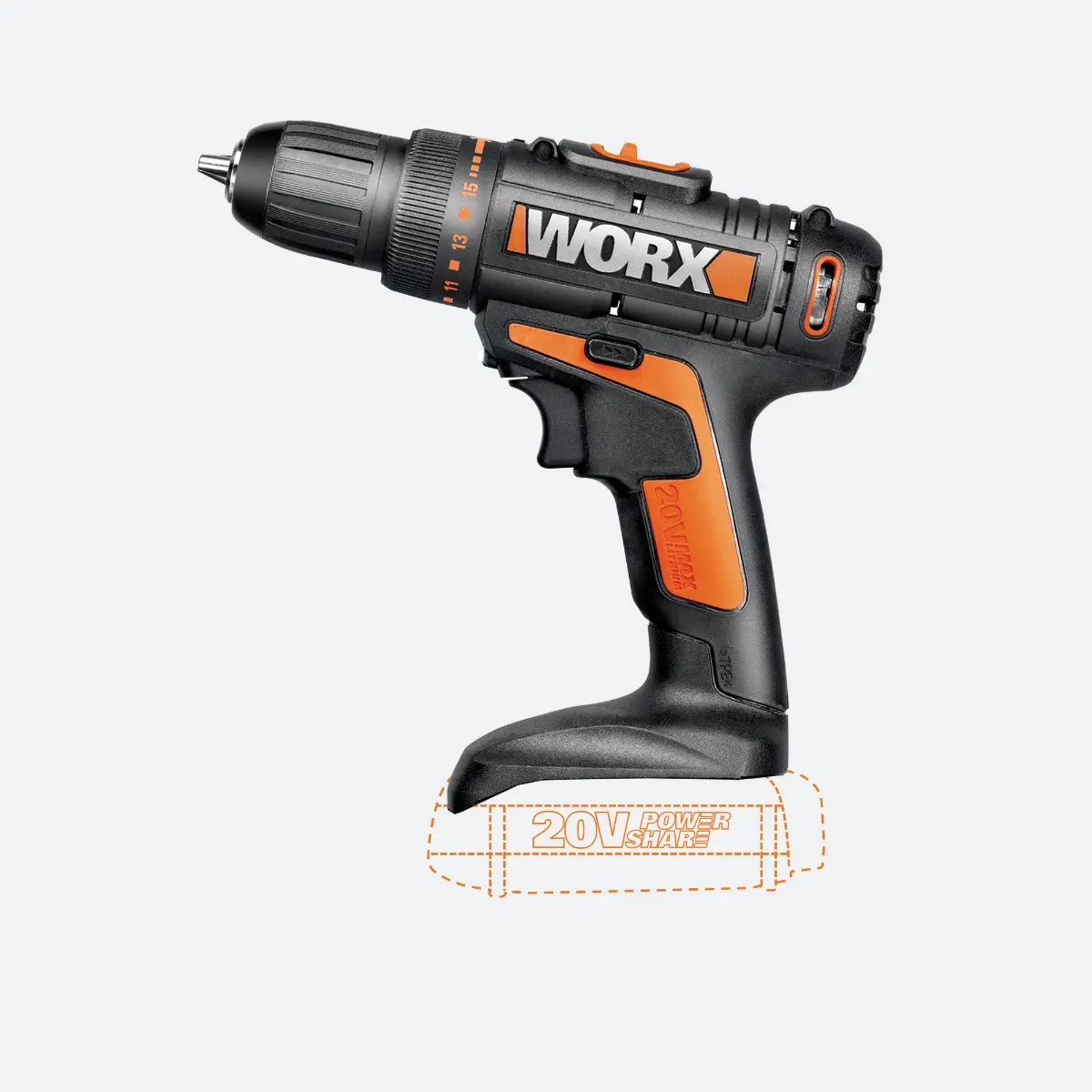 20V Power Share Cordless Drill & Driver - Tool Only (Discontinued) 2