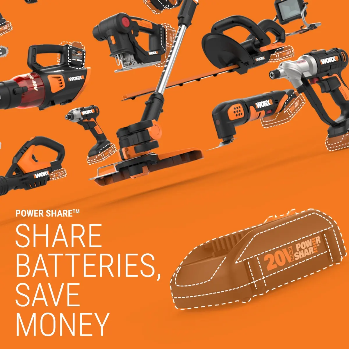 20V Power Share Cordless Drill & Driver - Tool Only (Discontinued) 6