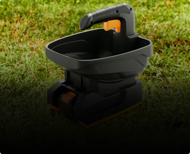 20V broadcast spreader feature 10