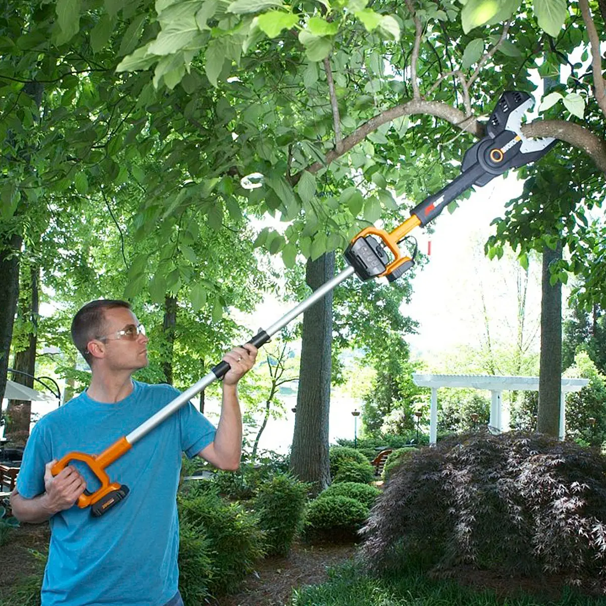 20V Power Share JawSaw Chainsaw with 5ft Extension Pole (Discontinued) 4