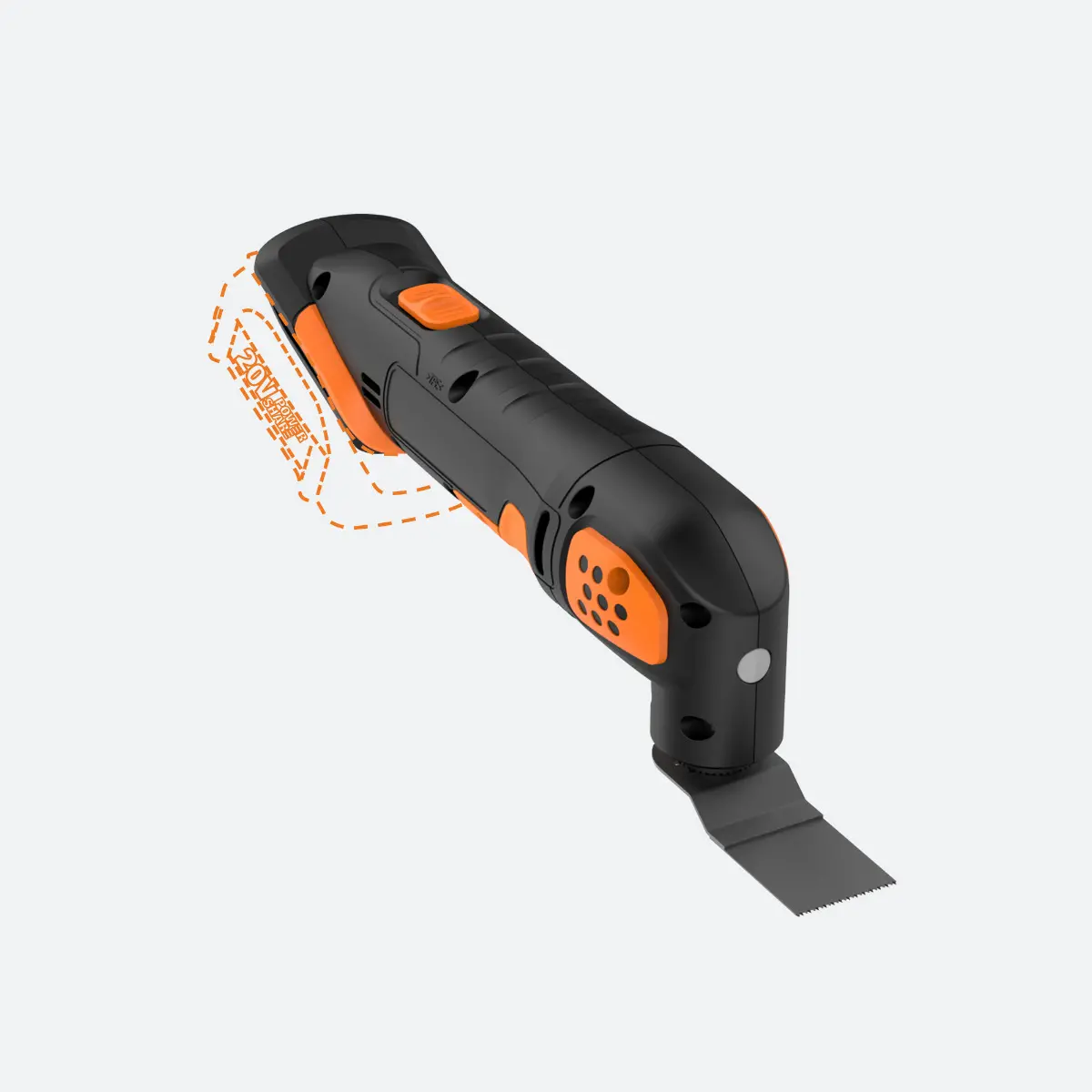 20V Power Share Cordless Oscillating Multi-Tool - Tool Only (Discontinued) 3