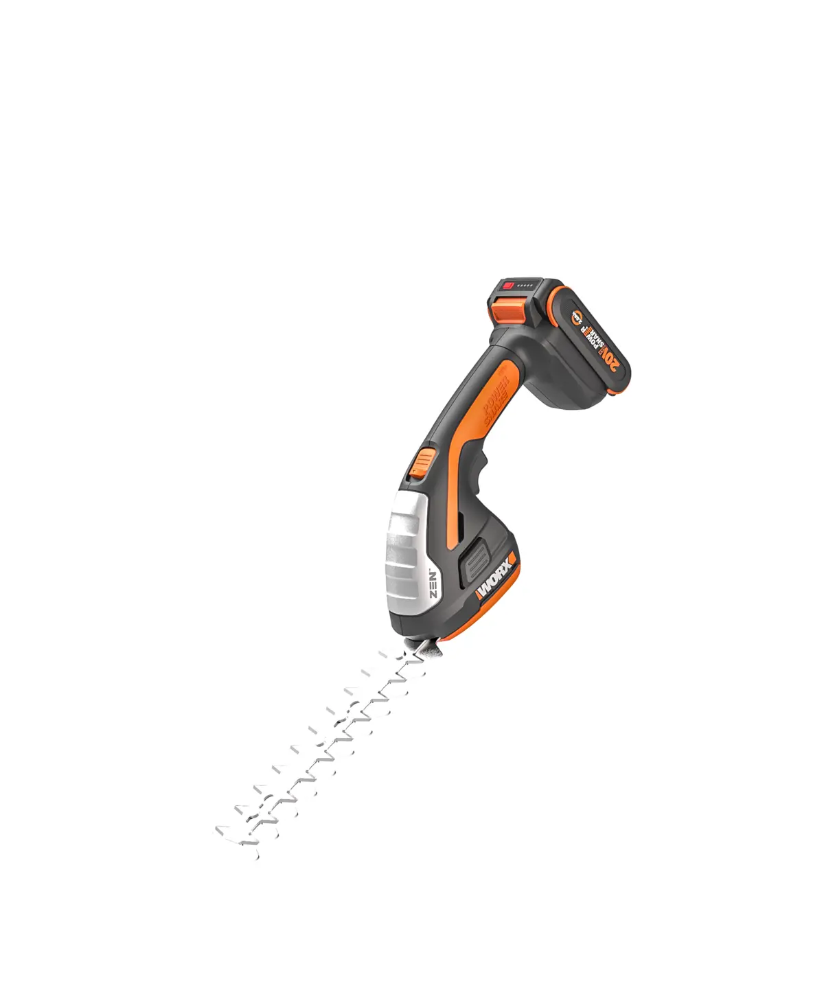 20V 4" shear and 8" shrubber trimmer 2