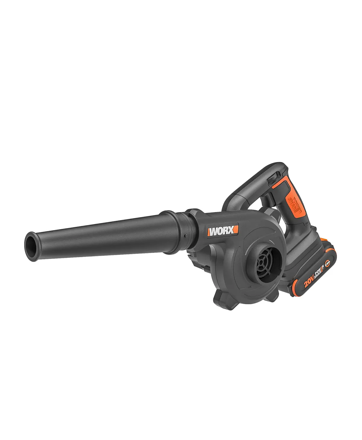 20V 100 CFM 160 MPH jobsite blower 2