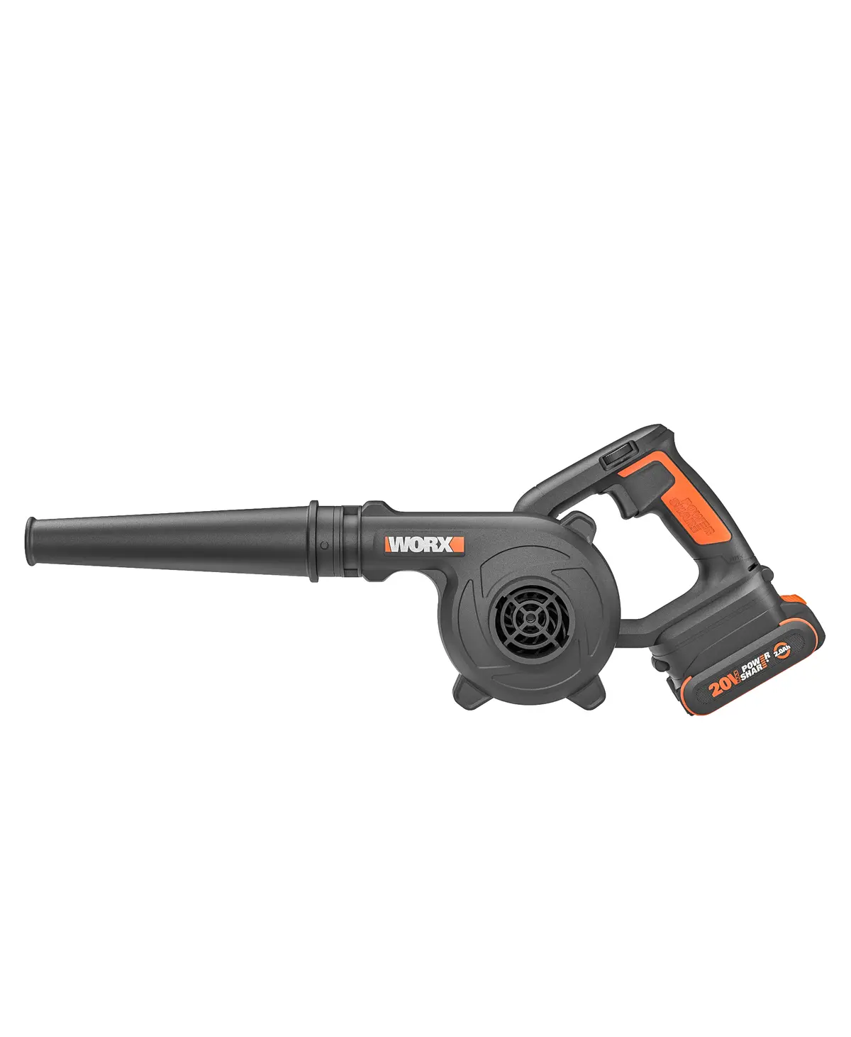 20V 100 CFM 160 MPH jobsite blower 3