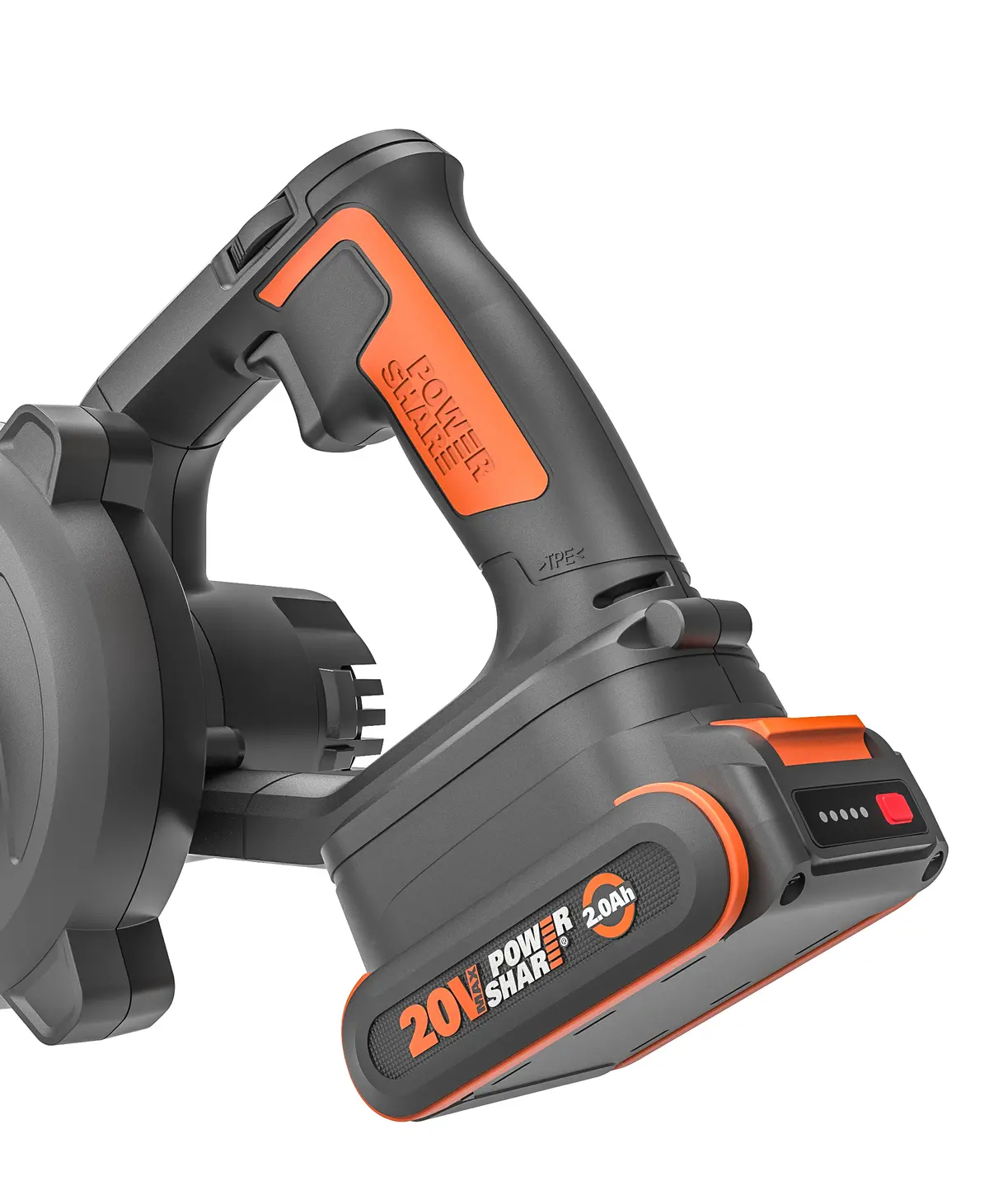 20V 100 CFM 160 MPH jobsite blower 4