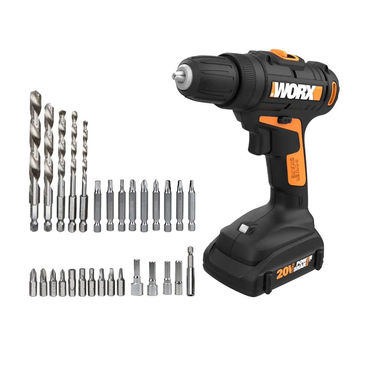 20V Drill/Driver with 30pc Accessory Kit (Discontinued) 2