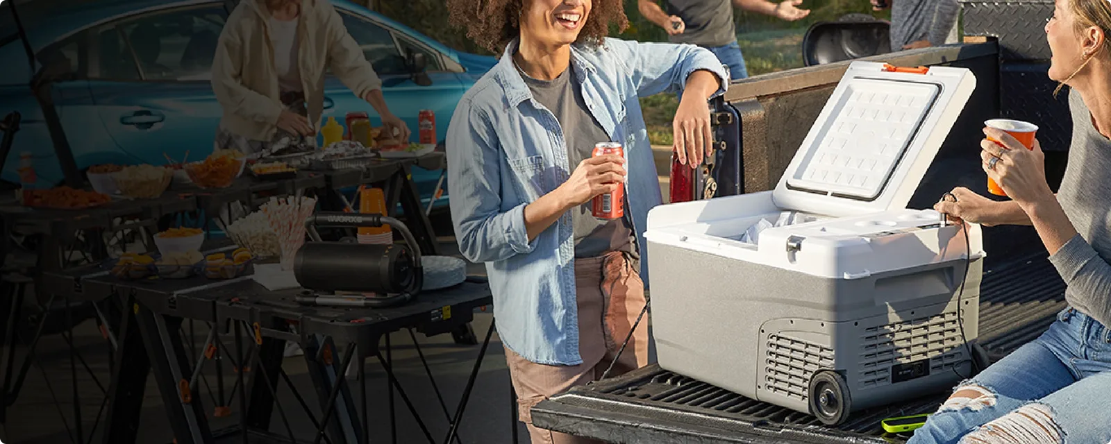 20V portable cooler feature 1