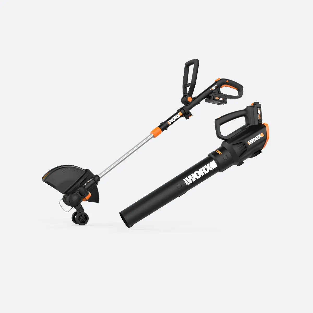 20V Power Share GT Revolution 4.0Ah String Trimmer/Edge/Mini-Mower & Turbine Blower Combo Kit 2
