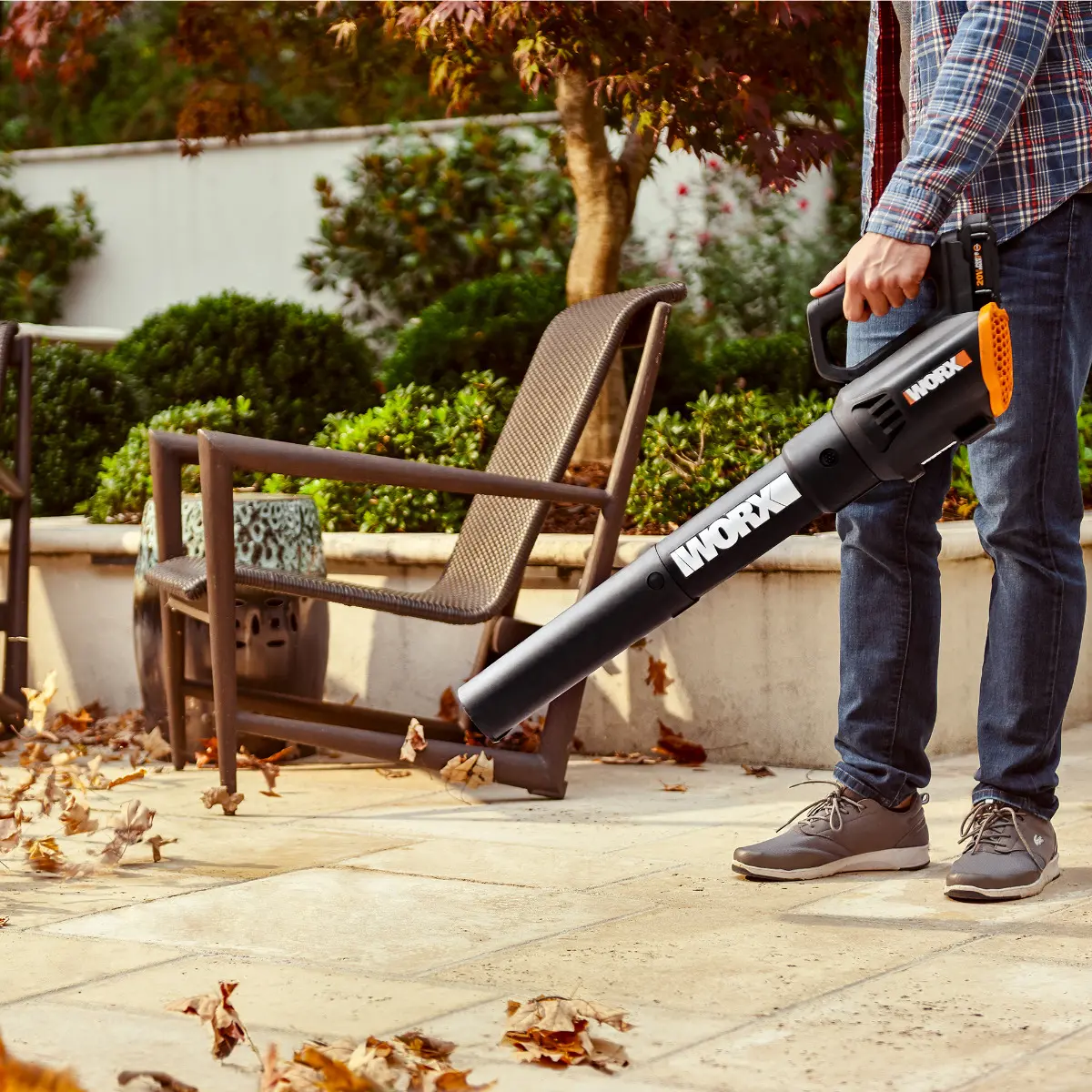 20V Power Share GT Revolution 4.0Ah String Trimmer/Edge/Mini-Mower & Turbine Blower Combo Kit 8