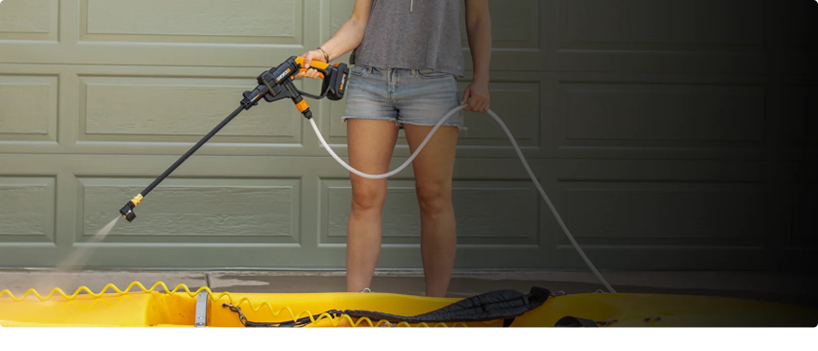 20V 415 PSI power cleaner feature 1