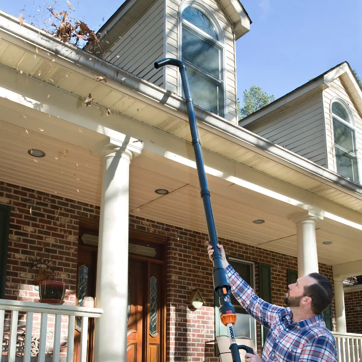 20V Brushless LEAFJET Cordless LeafJet leaf blower with Gutterpro Attachment (Discontinued) 4