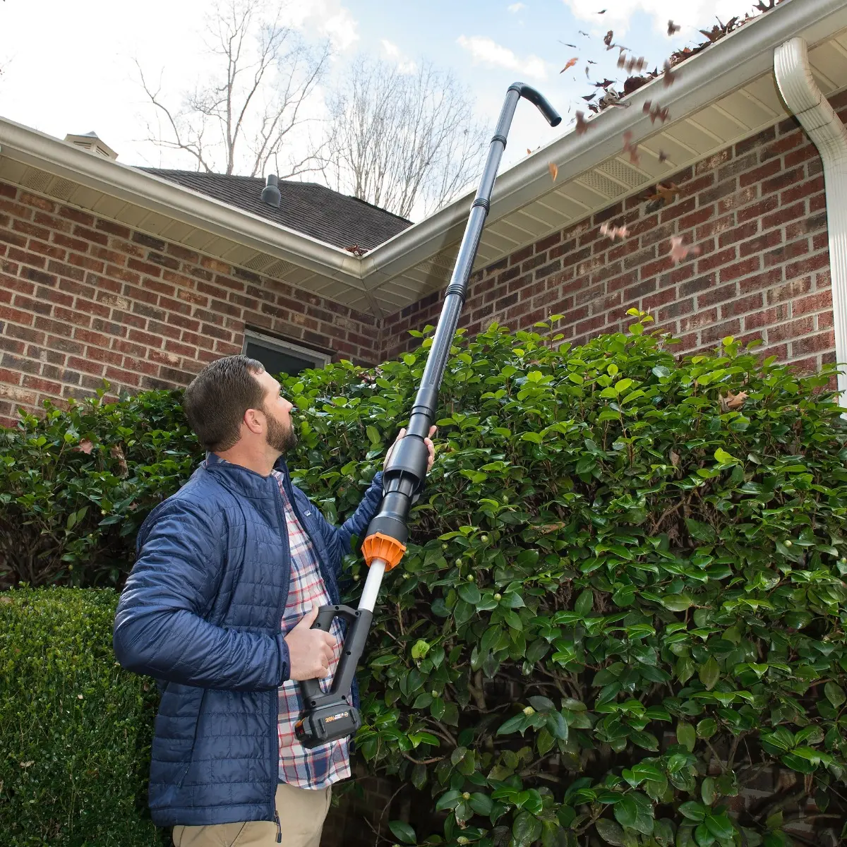 20V Brushless LEAFJET Cordless LeafJet leaf blower with Gutterpro Attachment (Discontinued) 5