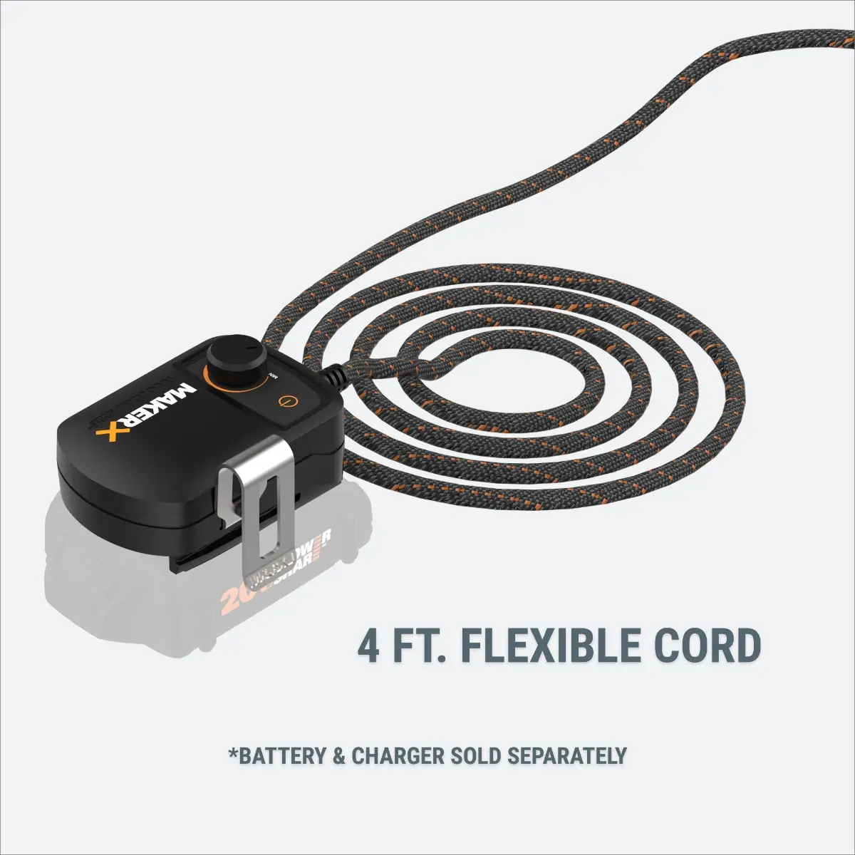 20V MAKERX HubX Power Source & Tool Adapter with USB Port 7
