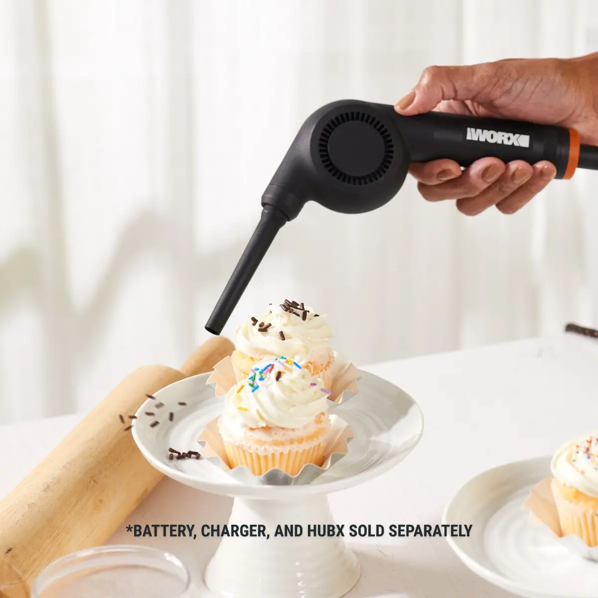 20V MAKERX Portable Mini Blower - Tool Only 3