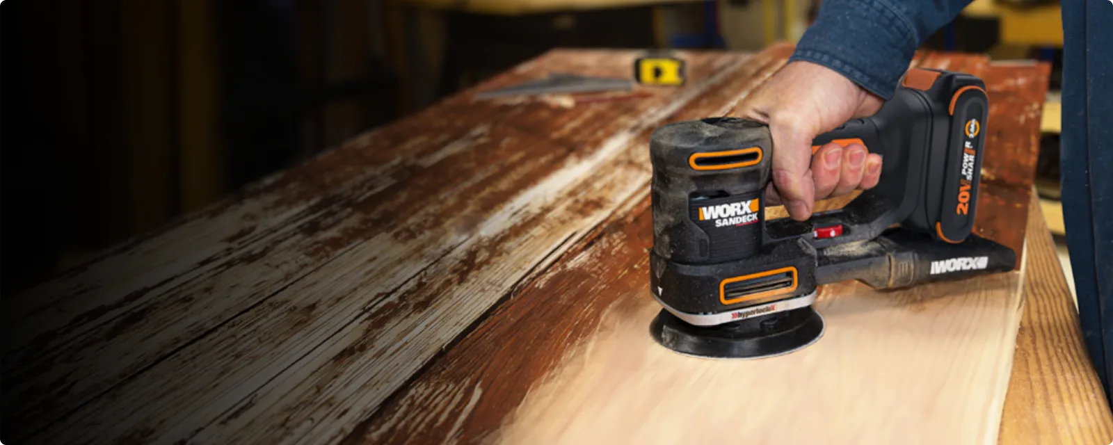20V 10,000 orbits/minute multi-sander feature 4