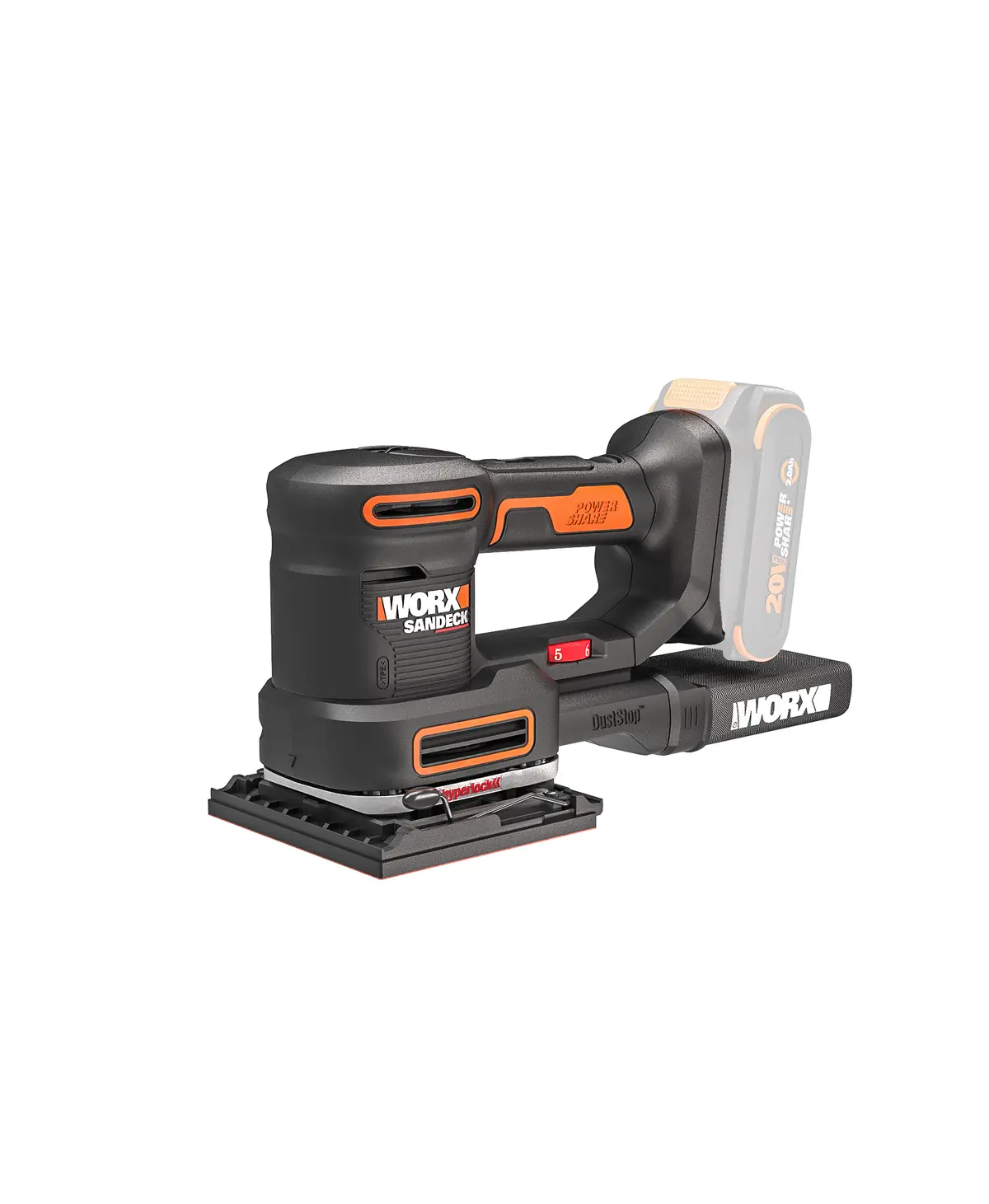 20V 10,000 orbits/minute multi-sander 2