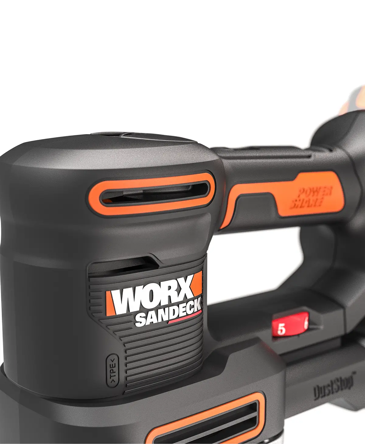 20V 10,000 orbits/minute multi-sander 4