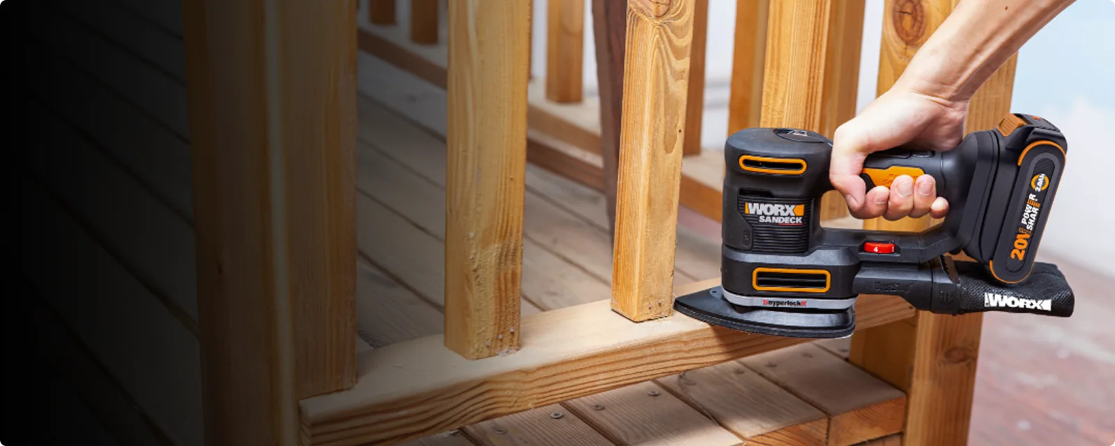 20V 10,000 orbits/minute multi-sander feature 2
