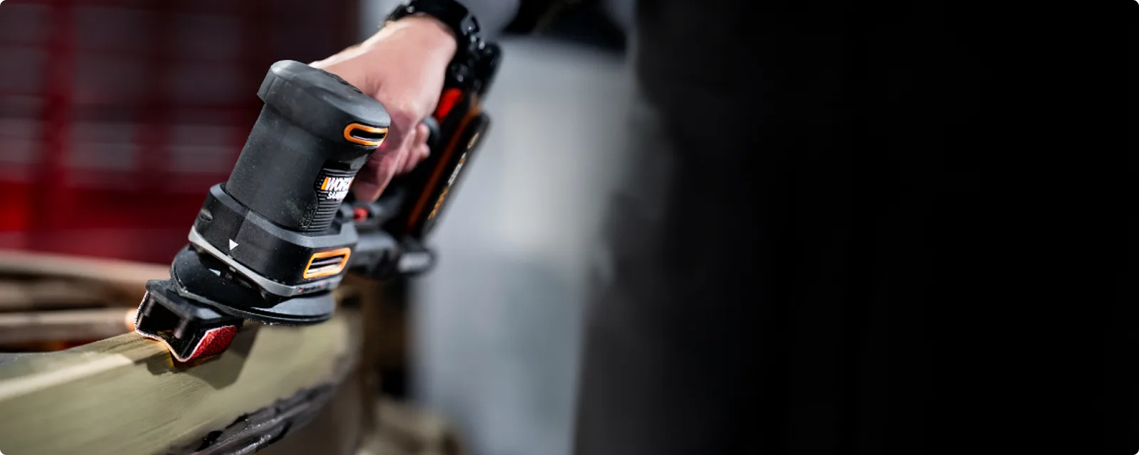 20V 10,000 orbits/minute multi-sander feature 6