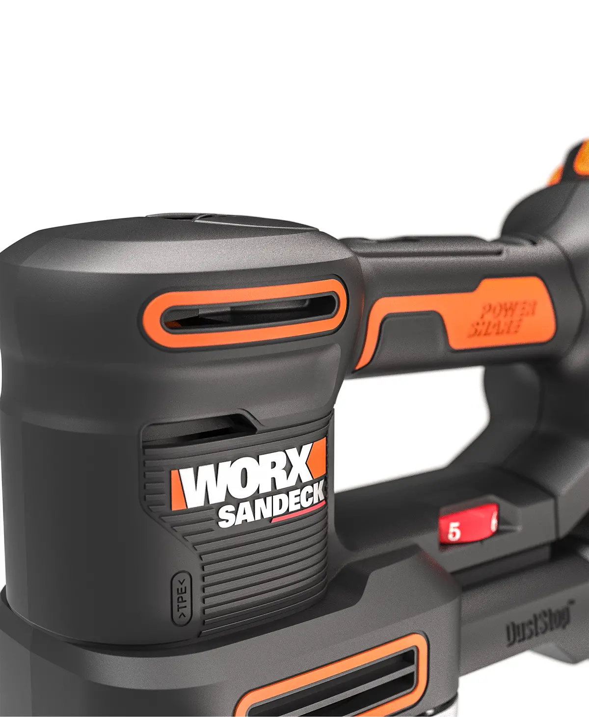 20V 10,000 orbits/minute multi-sander 4