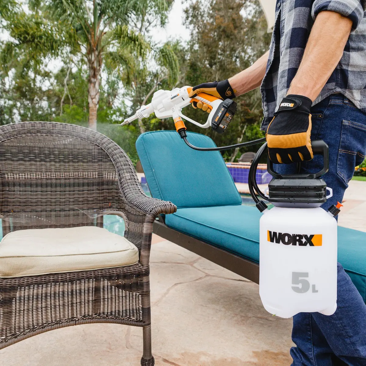 20V Power Share 5L Cordless Handheld Sanitizing Sprayer (Discontinued) 8