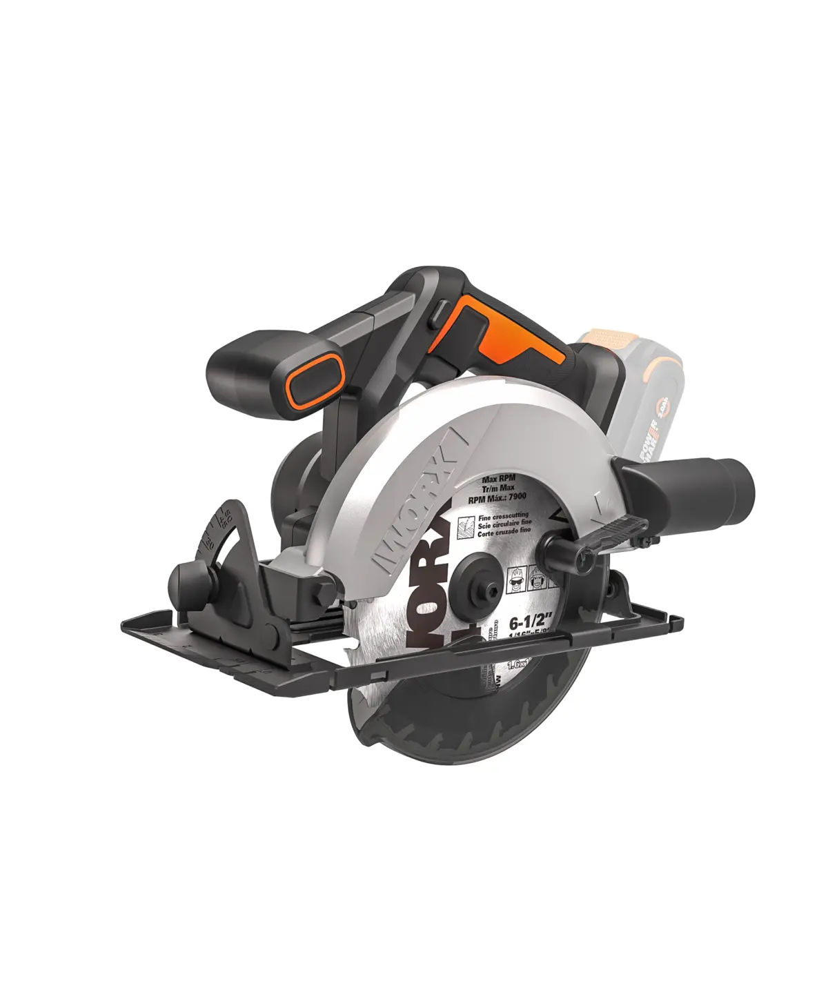 20V 6.5" circular Saw 2