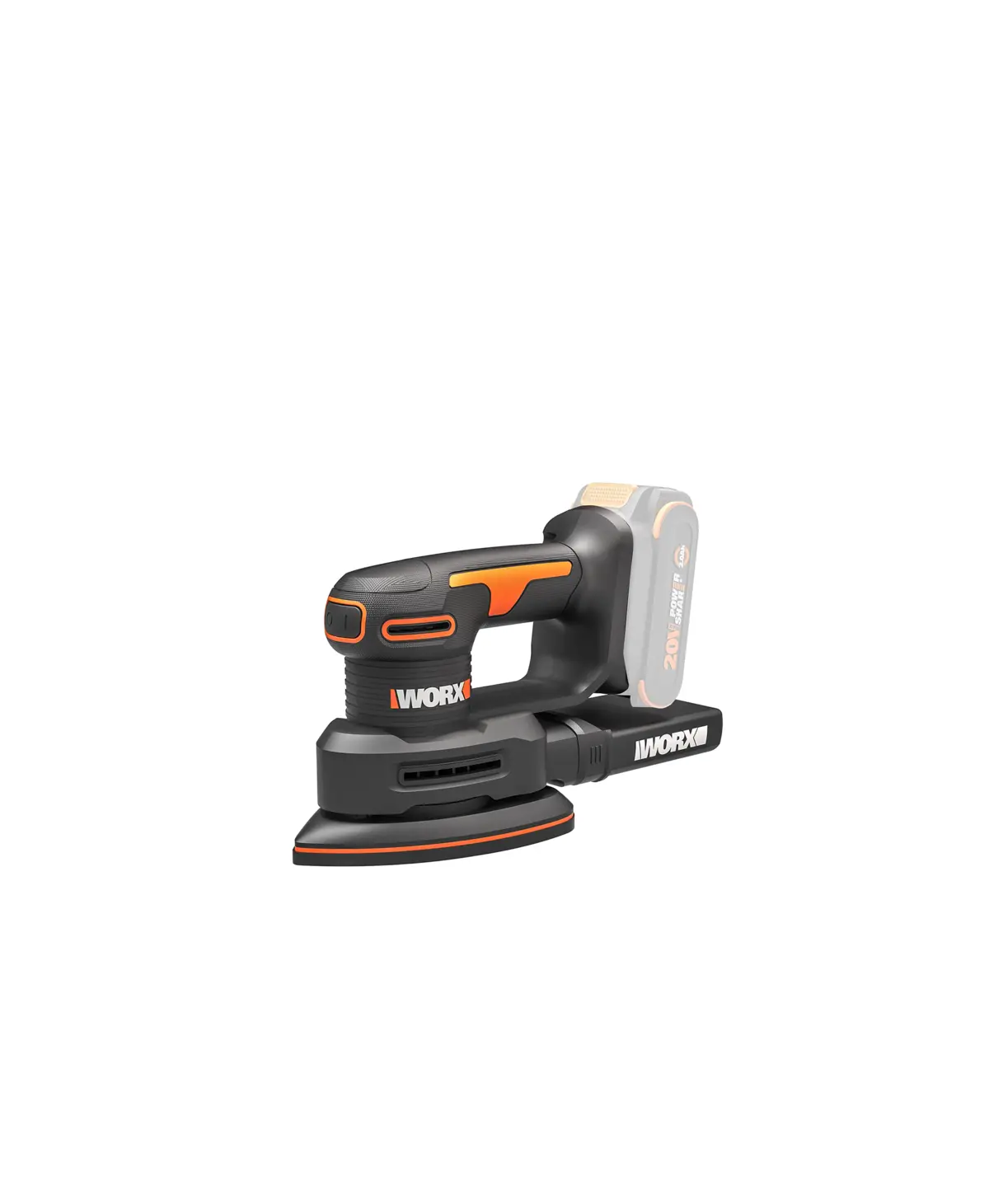 20V 5-1/2" × 3-1/2" detail sander 2