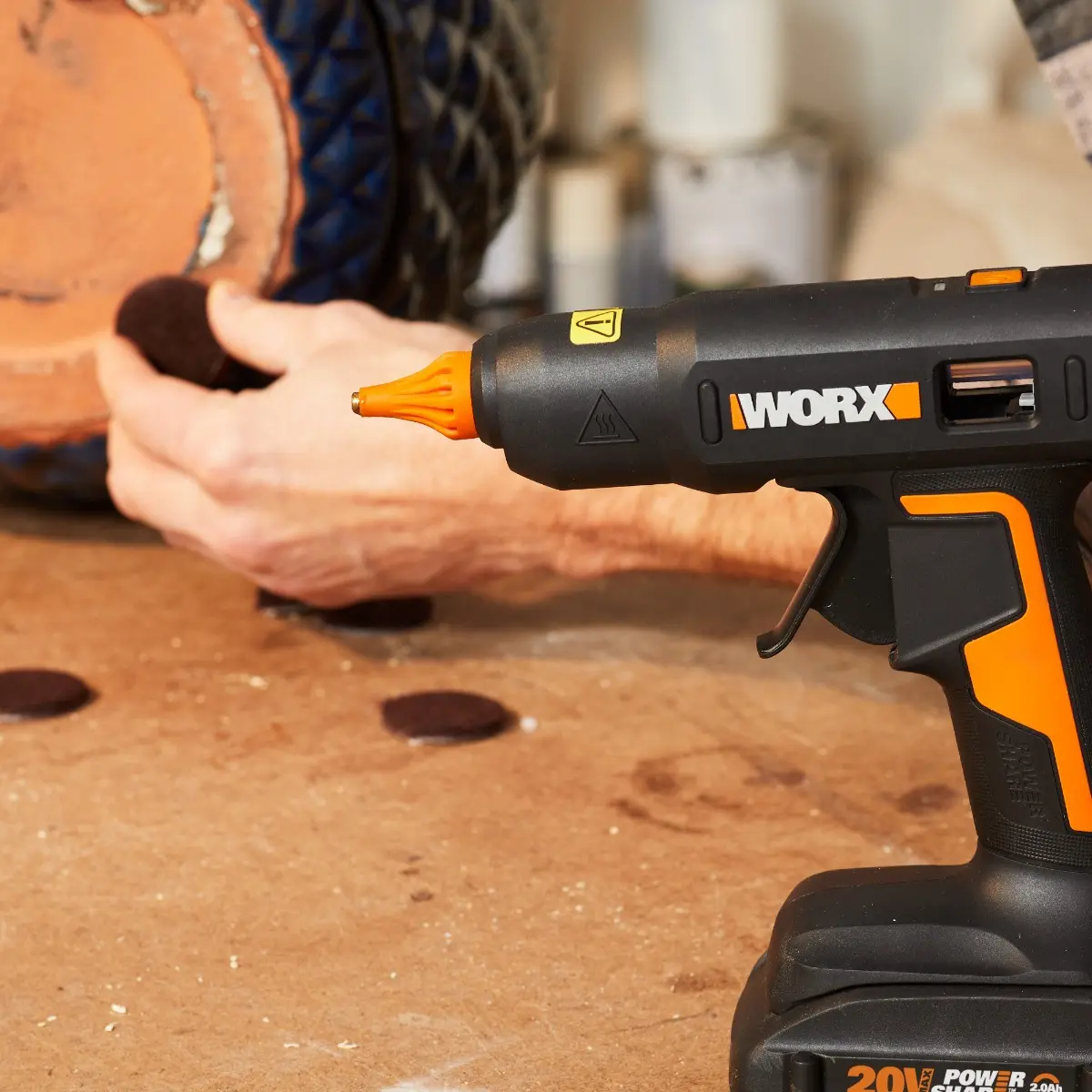 20V 7/16" hot glue gun 7