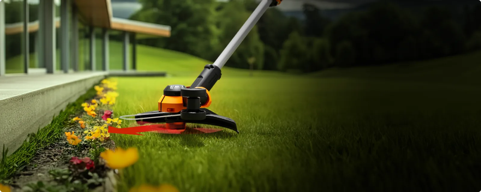 20V 12'' string trimmer/edger feature 5