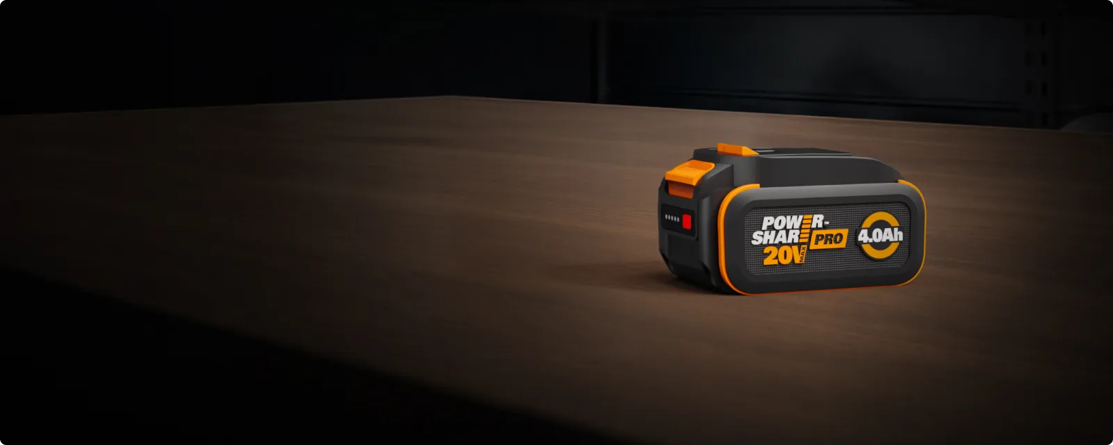 20V 4.0 Ah PowerShare Pro battery feature 1