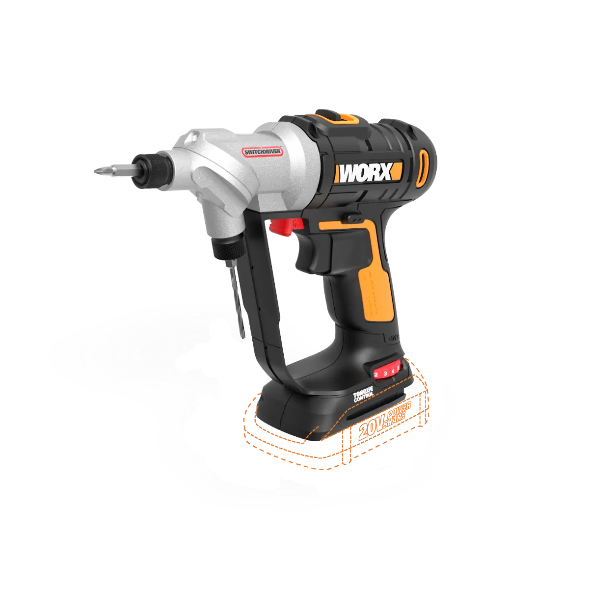 20V Power Share Switchdriver 2-in-1 Cordless Drill & Driver 2