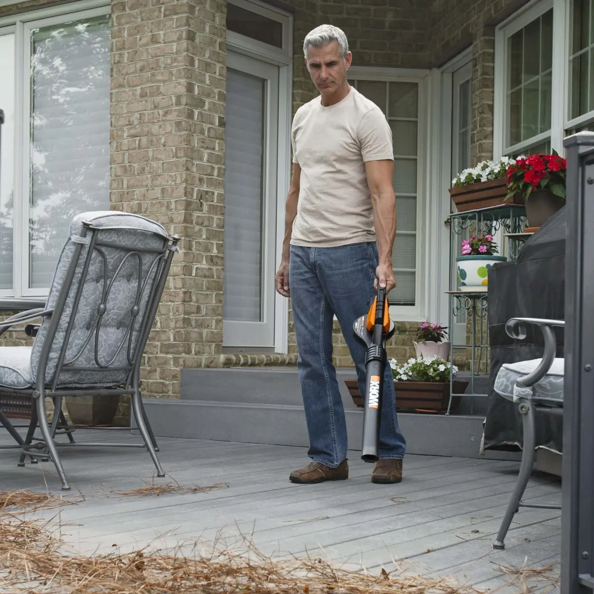 20V Power Share WORX AIR Cordless Leaf Blower / Sweeper (Discontinued) 4