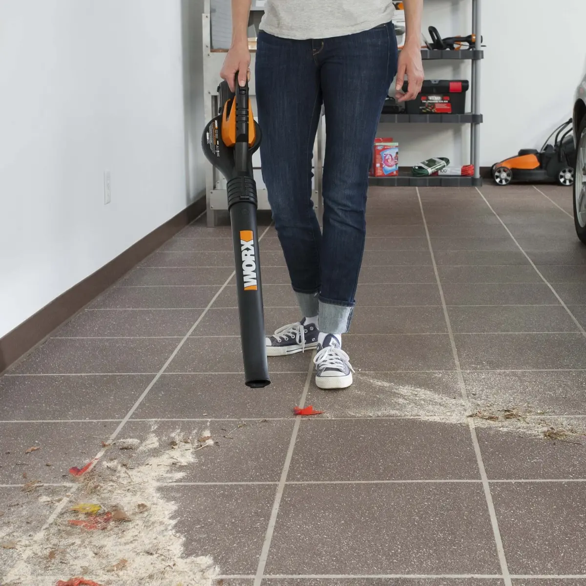 20V Power Share WORX AIR Cordless Leaf Blower / Sweeper (Discontinued) 5