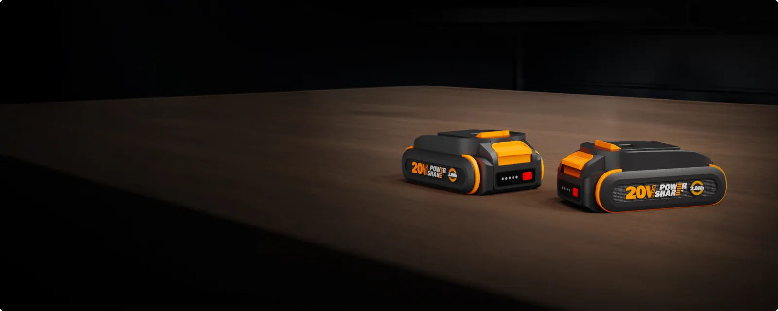20V 2.0 Ah PowerShare battery kit feature 1