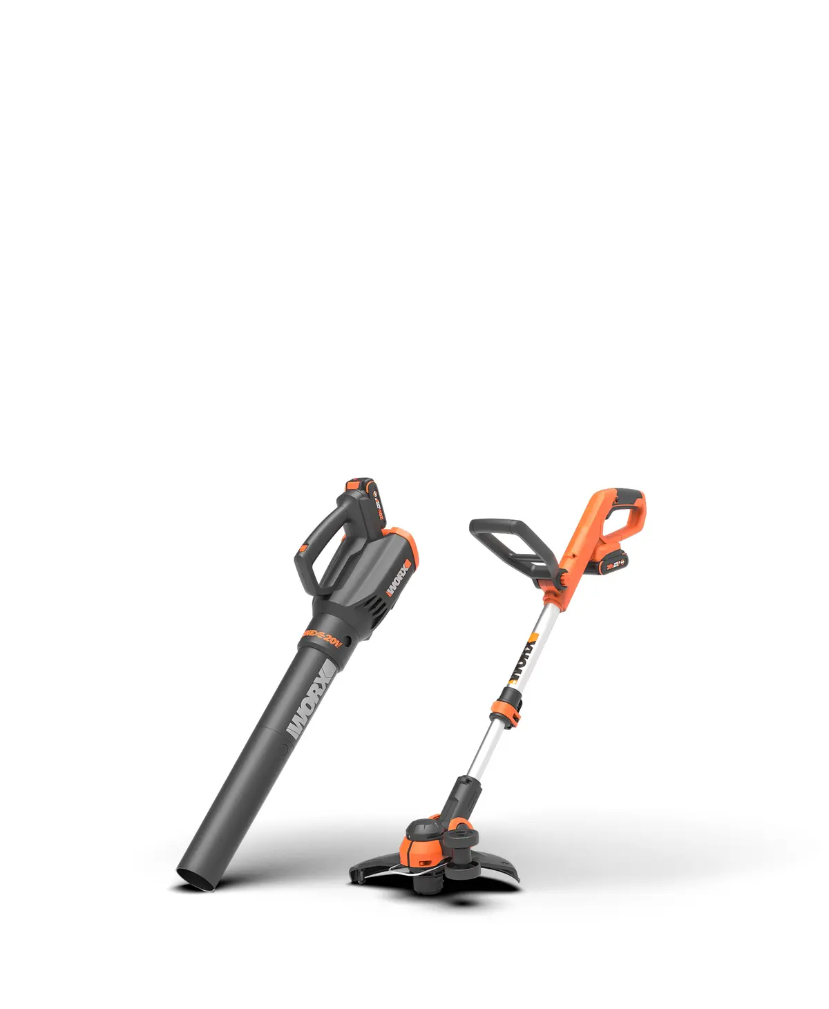 20V Power Share Cordless 12" String Trimmer/Edger & Turbine Blower Combo Kit 2