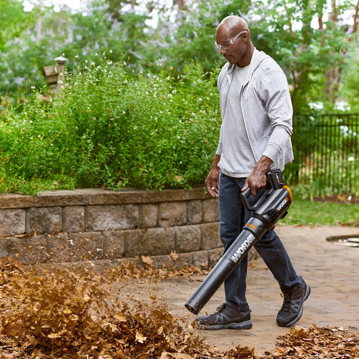 20V 360 CFM 75 MPH leaf blower 2