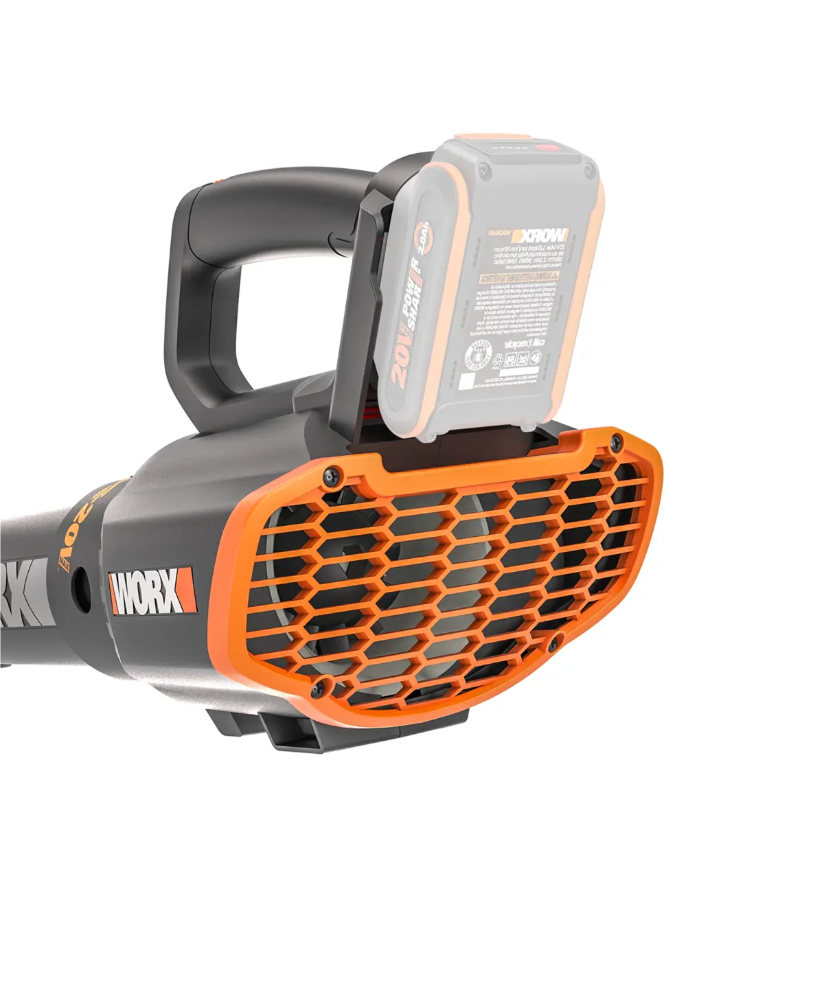 20V 360 CFM 75 MPH leaf blower- Tool Only 5