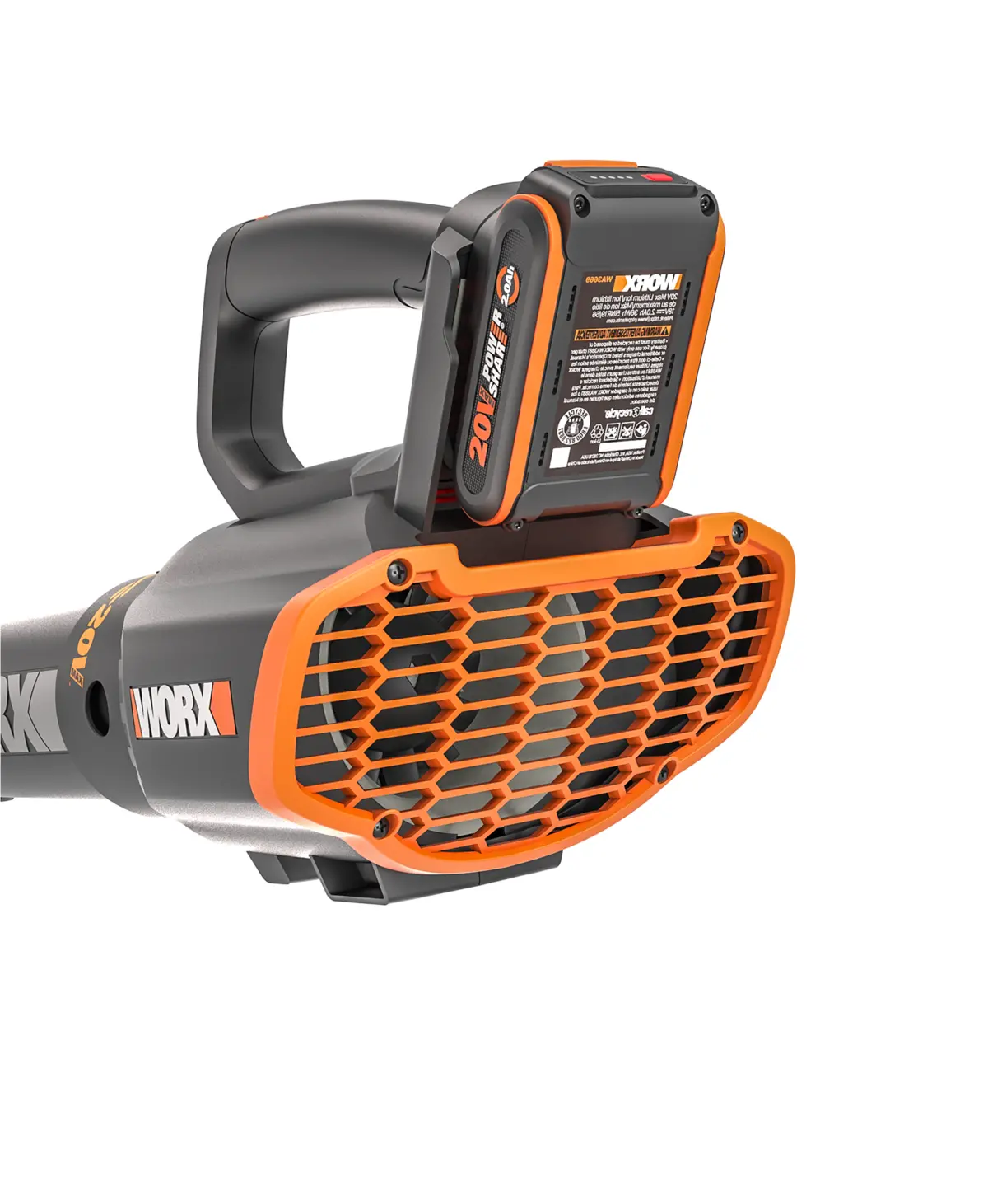 20V 360 CFM 75 MPH leaf blower 5