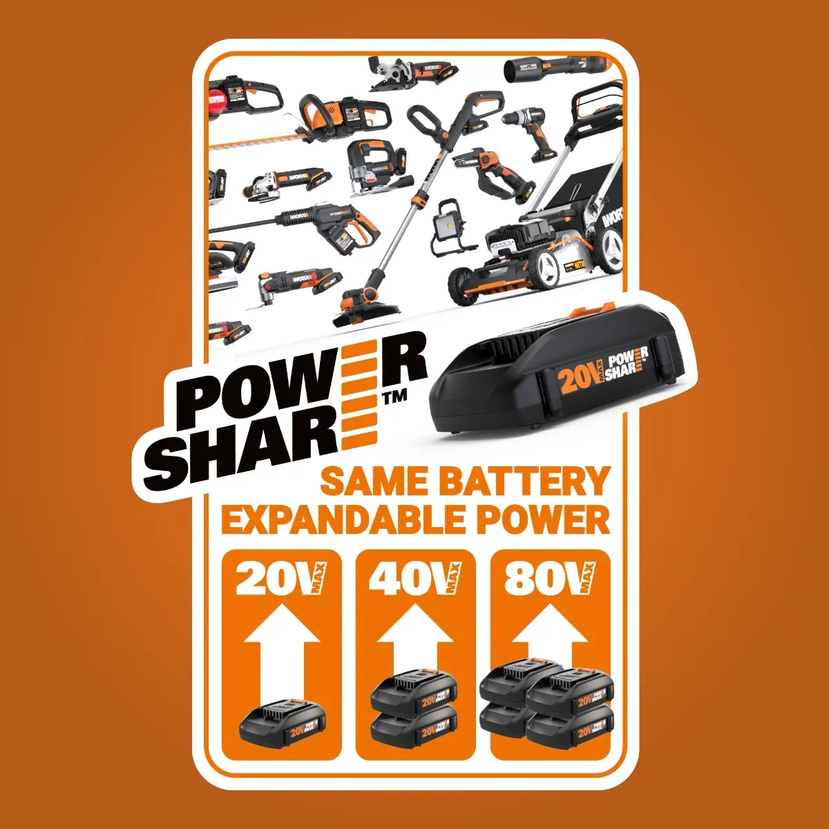 20V PowerShare PRO 5.0 Ah Battery (2pk) 3